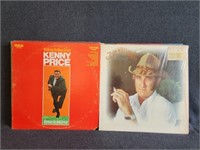 Vinyl Records: Kenny Price, Don Williams, D