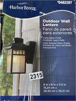 HARBOR BREEZE WALL LANTERN