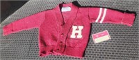 Vintage "Harvard" Child Size Letterman's Sweater