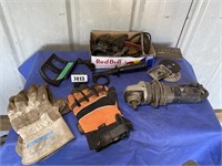 Grinder, Gloves, Oil Filter Wrench & More