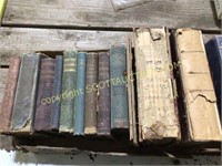 22 vintage books, history, stories, western