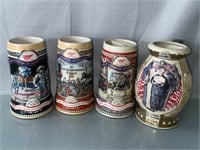 Miller collector stein 2002 Holiday Norman