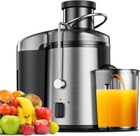 Juicer Machine, 500W Juicer with 3 Inch Wide Mouth