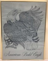 American Bald Eagle Print by John A. Ruthven