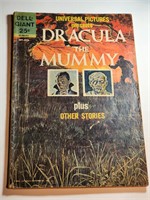 DELL GIANT DRACULA THE MUMMY 02-530-311 1ST PRINT