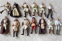 Obi-Wan, Han Solo, Qui-Gon Jinn Figures