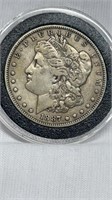 Of) 1887 Morgan Dollar VF condition