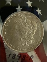 1898-P Morgan Silver Dollar MS64 Collectible COIN