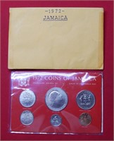 1972 Jamaica Coinage 6 PC Set