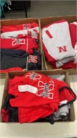 Nebraska Husker baby clothes mixed sizes