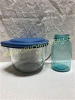 Large Anchor mixing bowl with lid