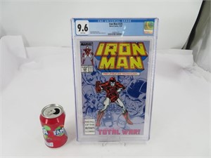 Iron Man #225 , comic book gradé CGC 9.6