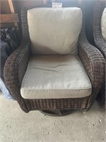 3pc Plastic Wicker Patio Set - see below