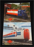 2013 M T H Electric Train Catalogues Books V 1&2
