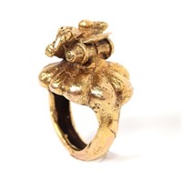 Asante Royal Chief's Gold Ring (14-18k, 20grams)