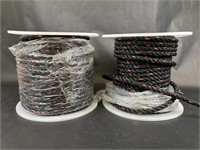 2 Reels of Twisted Polypropylene Rope 1/2in