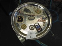 LOT OF FIRST RESPONDER ENAMEL MEDALLIONS