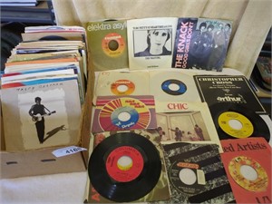 100+ Vintage vinyl records '45s, - Rolling Stones,