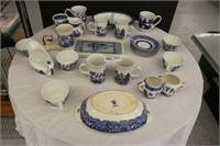 Blue and White Dishes