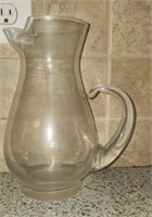 Beautiful glass pitcher