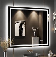40x36 Inch LED Bathroom Mirror with Lights