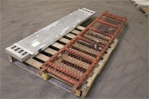 (1)Steel Scaffold Plank 79",(1) Aluminum 73"