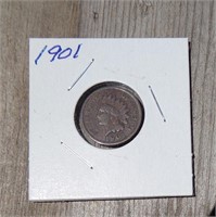 1901 Indian Head Penny