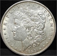 1889 Morgan Silver Dollar Nice