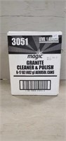 Unopened Case of Magic Granite Cleaner & Polish