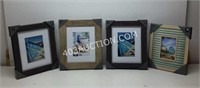 Lot of 4 Assorted Hometrends Picture Frames