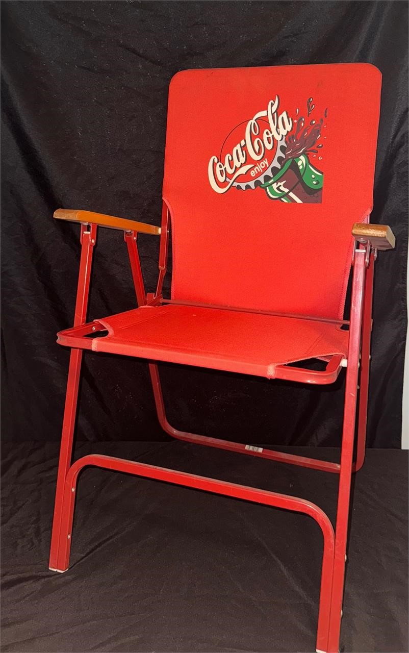 2 Coca-Cola Lawn Chairs