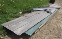 Assorted Pole Shed Tin, Approx 3Ft-24Ft