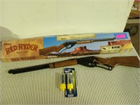 Daisy Red Ryder BB gun w/ BBs, in box