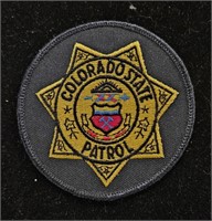 Colorado State Patrol Police Patch 3 in.