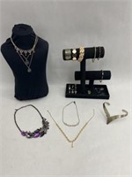 Assorted Rhinestone & Costume Jewelry