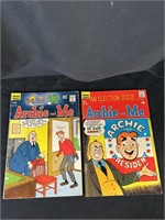 Pair 12 Cent Archie Series Archie & Me 2, 25  Comi