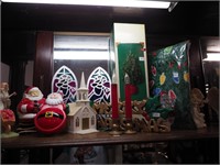 Christmas decorations including Keepsake