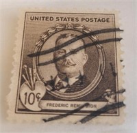 1940 10 Cent Famous American Artists Stamp
