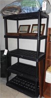 Plastic HD 4 tier storage shelf 70” x 36” x 24"