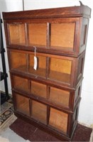 Antique Macey Model 3510 Oak four stack