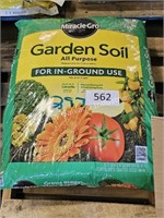 2- bags miracle gro garden soil