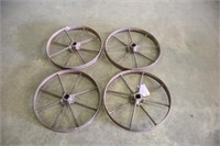 (4) 26" Steel Wheels