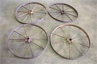 (4) 20" Steel Wheels