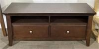 (A) Presswood Small Entertainment Center