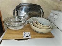 Assorted bowls incl. Pyrex and more