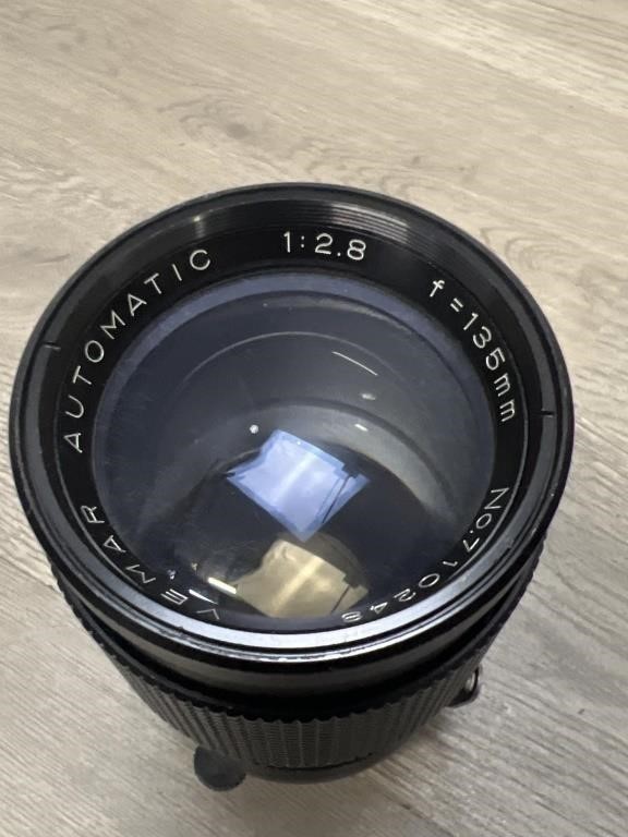 Venmar Automatic 1:2.8 135mm Camera Lens