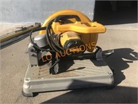 Dewalt Chopsaw with Blade