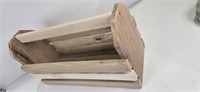 Wooden Carrying Caddy 16" Long & 6-1/2" Wide
