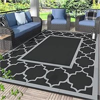 GENIMO Outdoor Rug Waterproof for Patio Decor, Fol