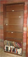 Metal shelf unit with 7 shelves. Measures 90" h x